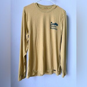 Howler Brothers Shirt Men's Medium HB Tech T Performance Long Sleeve UPF 50+